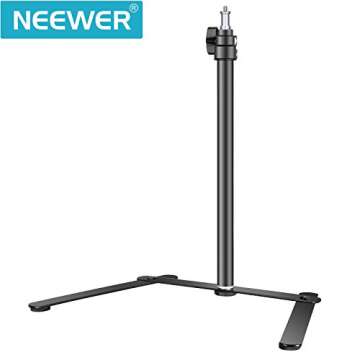 Neewer Adjustable Tabletop Light Stand for Ring Light