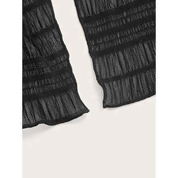 Stylish Verdusa Tie Front Deep V Neck Halter Top