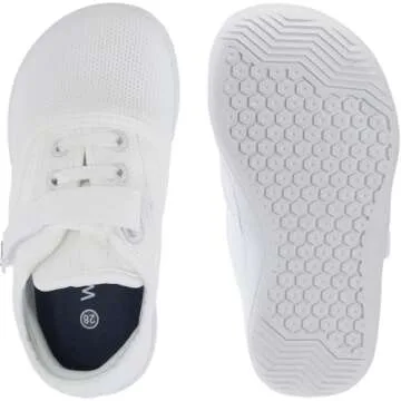 WHITIN Toddler Wide Toe Box Barefoot Sneakers for Children