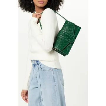 The Drop Safiya Flap Shoulder Bag - Stylish and Compact