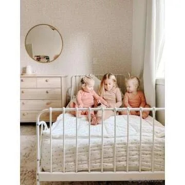 moimoln 6M-8Y Modal Cotton Solid Soft Breathable Baby Toddler Boys Girls Snug fit Pjs Pajamas Set Long Sleepwear Daily