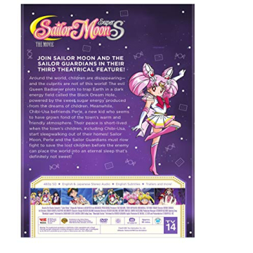Sailor Moon Super S The Movie DVD for All Ages