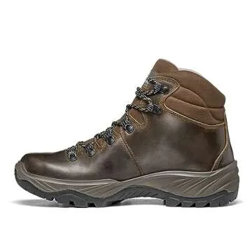 SCARPA Men's Terra GTX Waterproof Gore-Tex Boots for Hiking and Backpacking - Brown - 11