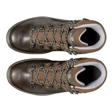 SCARPA Men's Terra GTX Waterproof Gore-Tex Boots for Hiking and Backpacking - Brown - 11