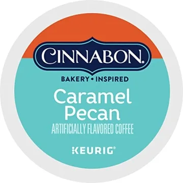 Cinnabon Caramel Pecan Coffee K-Cup Pods 96 Count