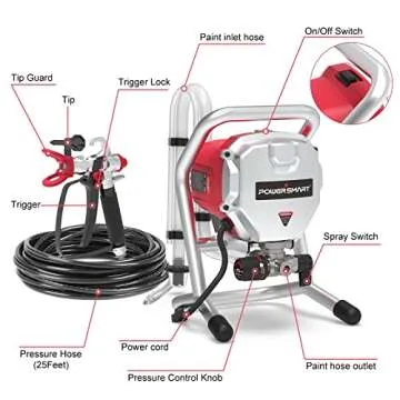 PowerSmart PS6300 Airless Paint Sprayer for Efficient Painting