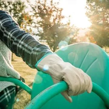 Wells Lamont Women's Water-Resistant Leather Work Gloves