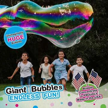 WOWMAZING Giant Bubble Kit Family Pack 14 Pieces