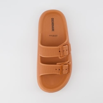 CUSHIONAIRE Women's Fame Cloud Slide for Comfort and Style