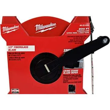 Milwaukee 200FT Fiberglass Tape Measure for Professionals