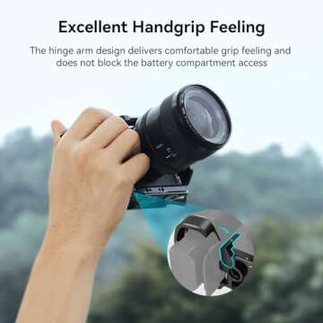 SmallRig Cage Kit for Sony A7C II / A7CR with a Cable Clamp for HDMI, Full Access Vlog Making Camera...