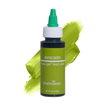 Chefmaster Avocado Liqua-Gel Food Coloring - Vibrant Dye for Baking