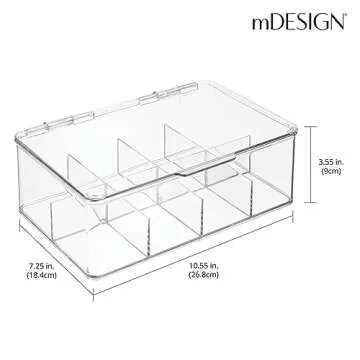 mDesign First Aid Kit Storage Box Efficient Organization