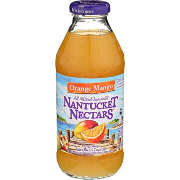 Nantucket Nectars Orange Mango, 16 Ounce