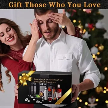 26-Piece Bartender Kit Cocktail Shaker Set Silver