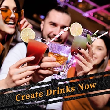 26-Piece Bartender Kit Cocktail Shaker Set Silver