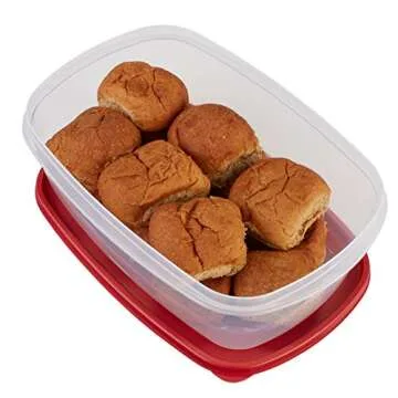 Rubbermaid 2.5 Gallon Easy Find Lids Food Storage Container