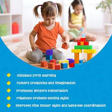 Extra Large Magnetic Blocks for Kids - Safe & Fun Building