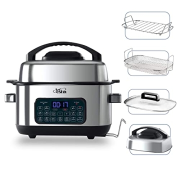 Artestia 12-in-1 Multi Cooker Air Fry Sous Vide Slow Cook
