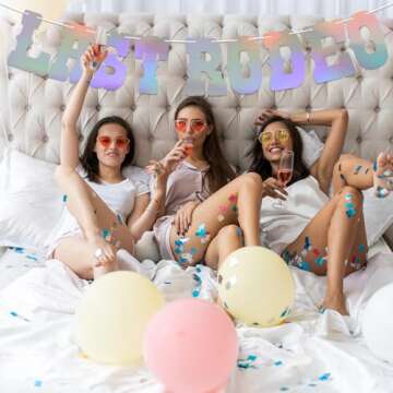 Last Rodeo Banner for Western Bachelorette Party