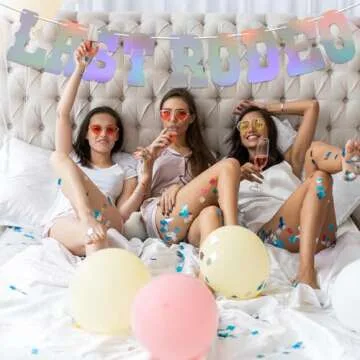 Last Rodeo Banner for Western Bachelorette Party