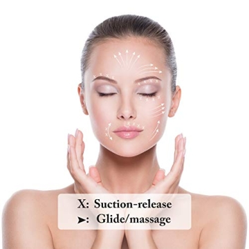 Nuanchu Glass Cupping Cup Set for Facial and Body Massage