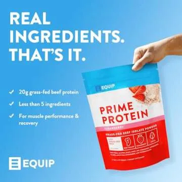 Equip Prime Protein Powder - Clean Grass-Fed Beef Protein