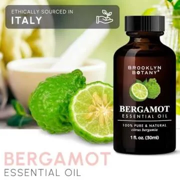 Brooklyn Botany 100% Pure Bergamot Essential Oil