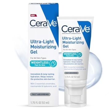 CeraVe Ultra-Light Moisturizing Gel | Fragrance-Free Hydrating Moisturizer