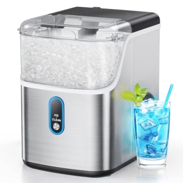 Compact Nugget Ice Maker for Home & RV - 33 lbs