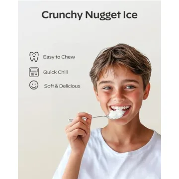 Compact Nugget Ice Maker for Home & RV - 33 lbs