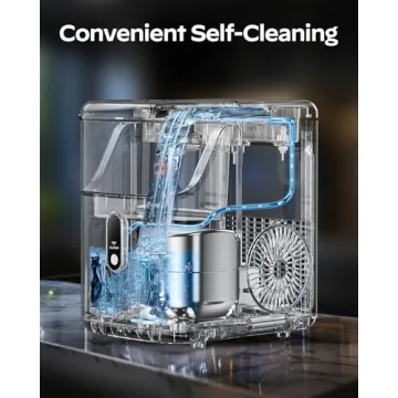 Compact Nugget Ice Maker for Home & RV - 33 lbs