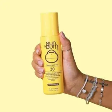 Sun Bum SPF 50 Sunscreen Oil | Moisturizing Sun Protection