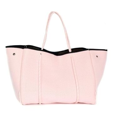 POPUPS Neoprene Large Tote Bags, Pretty in Pink - Lightweight and Water-Resistant Neoprene Bag