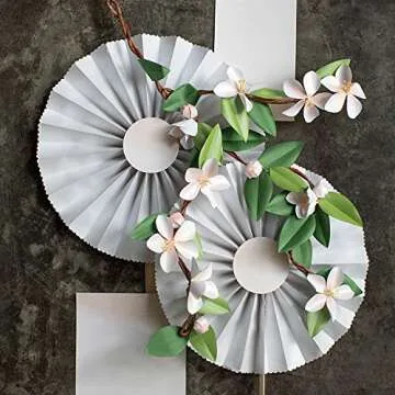 RUSPEPA White Kraft Paper Roll - 12 inches x 100 feet - Recyclable Paper Perfect for for Crafts, Art,Small Wrapping, Packing, Postal, Shipping, Dunnage & Parcel