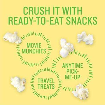 Angie's Boomchickapop Sea Salt Microwave Popcorn, 3.29 Oz, 3 Ct