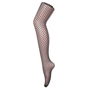 FLORA GUARD 4 Pairs Fishnet Stockings for Women