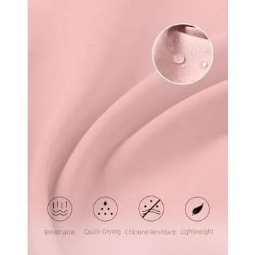 Soothfeel Women's Running Athletic Shorts with Zipper Pocket 3" Quick Dry Gym Workout Shorts for Women with Liner (Light_Pink,M)