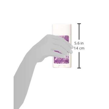 Schmidt's Natural Deodorant for Sensitive Skin - Lavender Tips, 3.25 ounces. Stick for Women and Men
