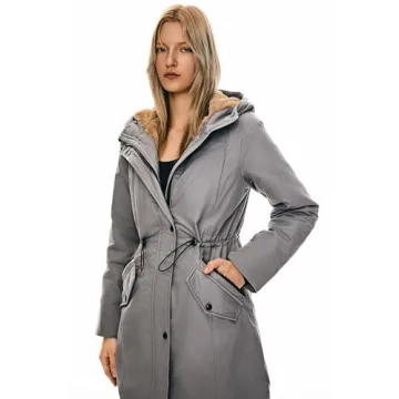 Stylish Orolay Women's Fleece Lined Winter Parka