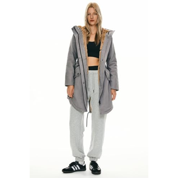 Stylish Orolay Women's Fleece Lined Winter Parka