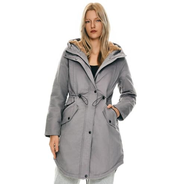 Stylish Orolay Women's Fleece Lined Winter Parka