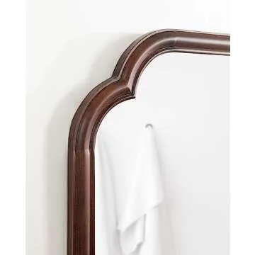 Kate and Laurel Glenby Scalloped Wall Mirror - 24x36