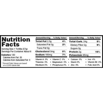 Food for Life Brown Rice Gluten Free Tortillas 12 Ounce Each