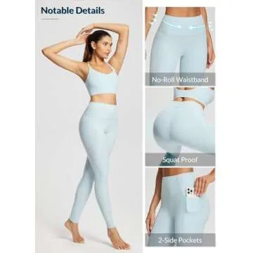 baleaf Freeleaf Women's Workout Leggings with Pockets