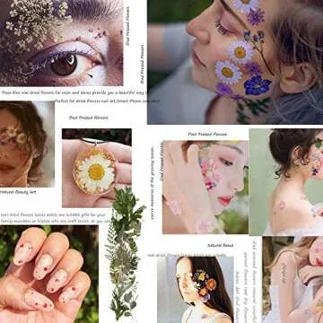 Explore BIHRTC 100PCS Dried Pressed Flowers for Crafts