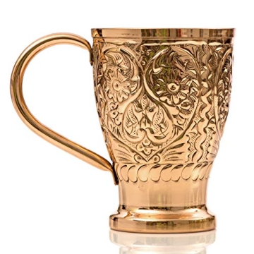 Kamojo Moscow Mule Copper Mugs Set for Cocktails