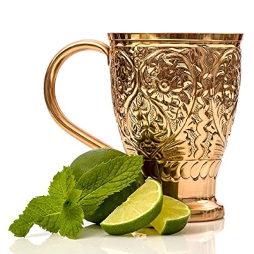 Kamojo Moscow Mule Copper Mugs Set for Cocktails