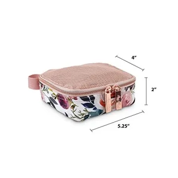Itzy Ritzy Packing Cubes for Travel - 3 Stylish Organizers