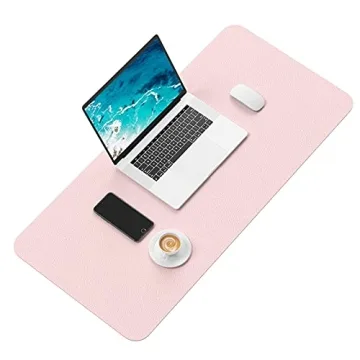 Shop Hsurbtra Pink Desk Pad - Stylish & Functional Large Mat